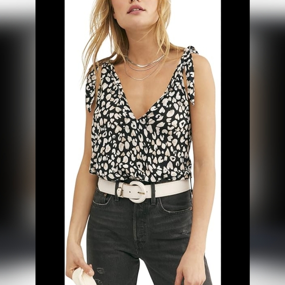 Free People Bare It All Bodysuit - Picture 1 of 8